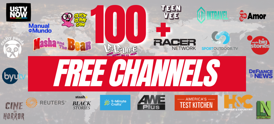 USTVNow 100+ Free Channels